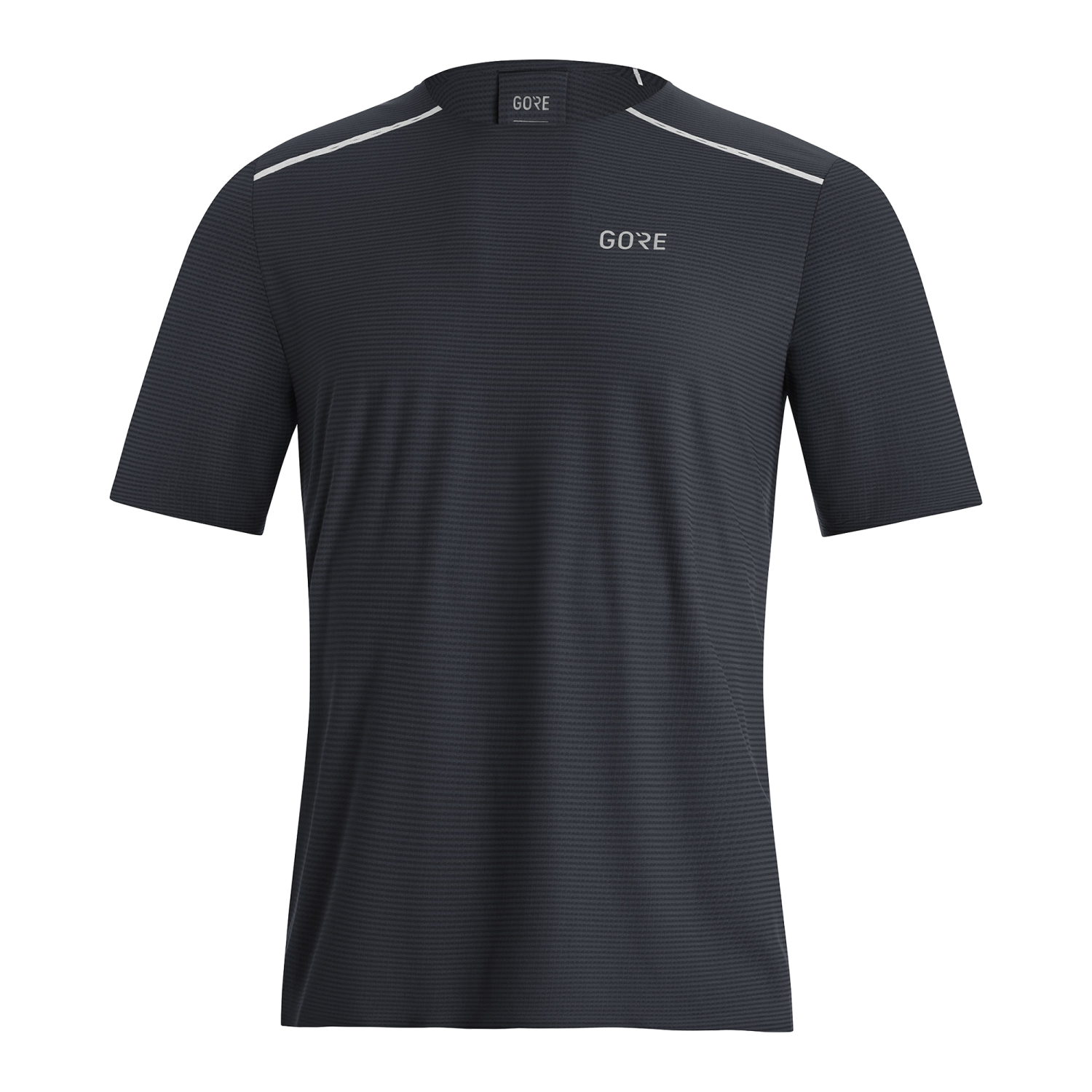 GOREWEAR Contest Running Shirt Men's in Black | Small | Slim fit