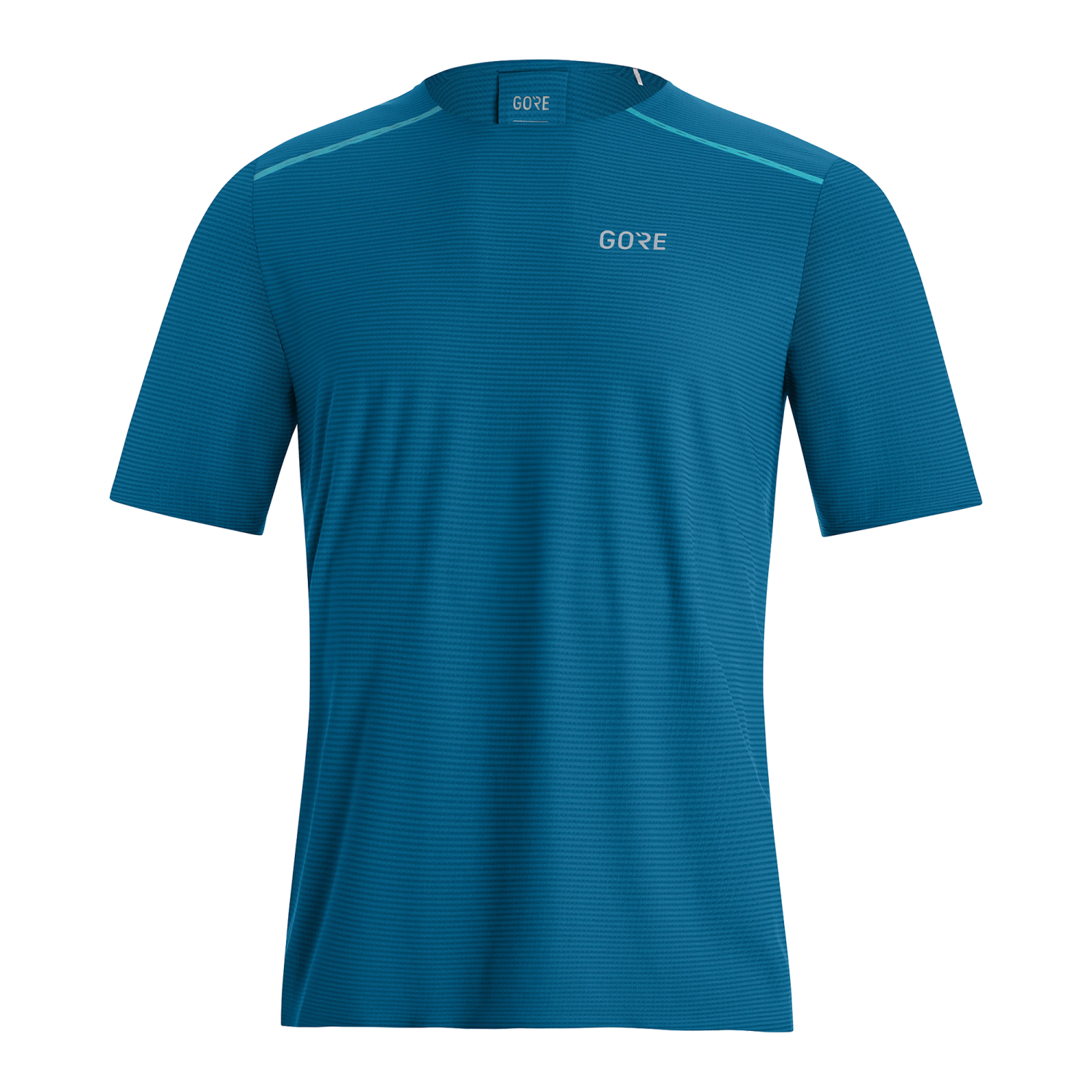 GOREWEAR Contest Running Shirt Men's in Sphere Blue/Scuba Blue | XS | Slim fit