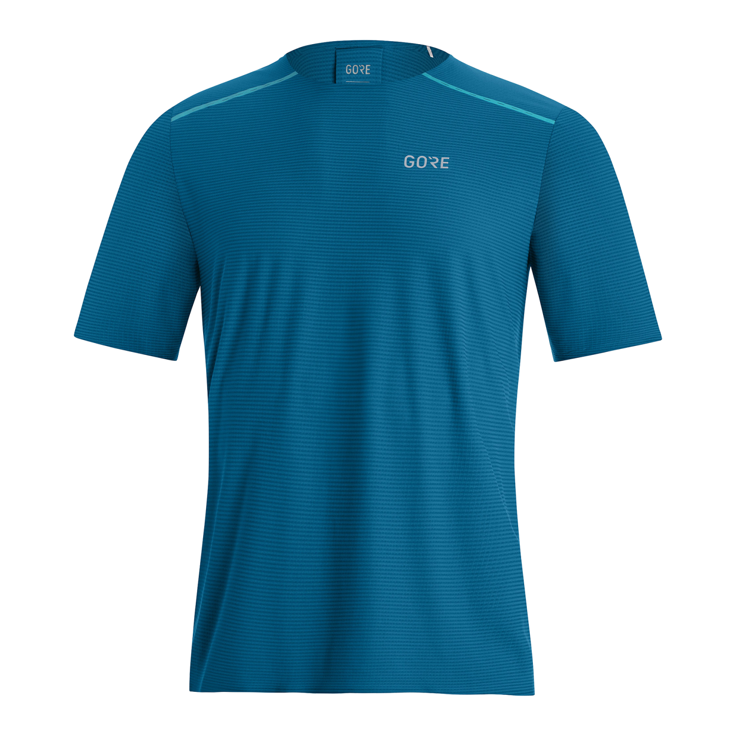 GOREWEAR Contest Running Shirt Men's in Sphere Blue/Scuba Blue | Small | Slim fit