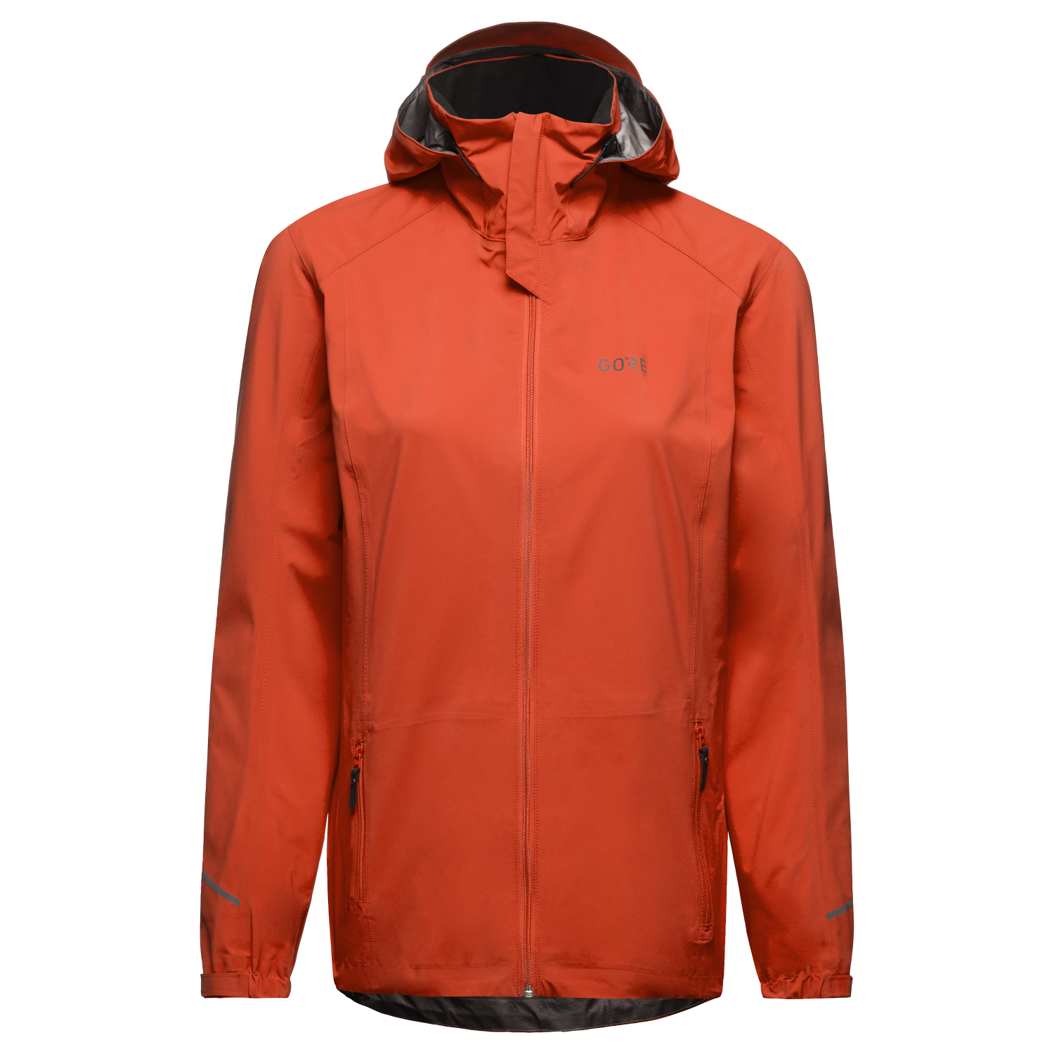 GOREWEAR R3 Women's GORE-TEX Active Hooded Running Jacket in Fireball | 2XS | Regular fit | Waterproof