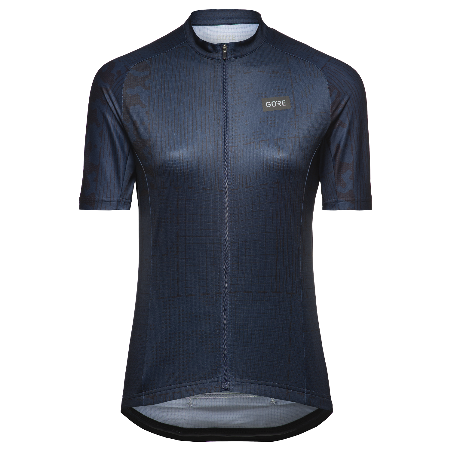 GOREWEAR Patch Camo Cycling Jersey Women's in Orbit Blue/Black | 2XS | Form fit