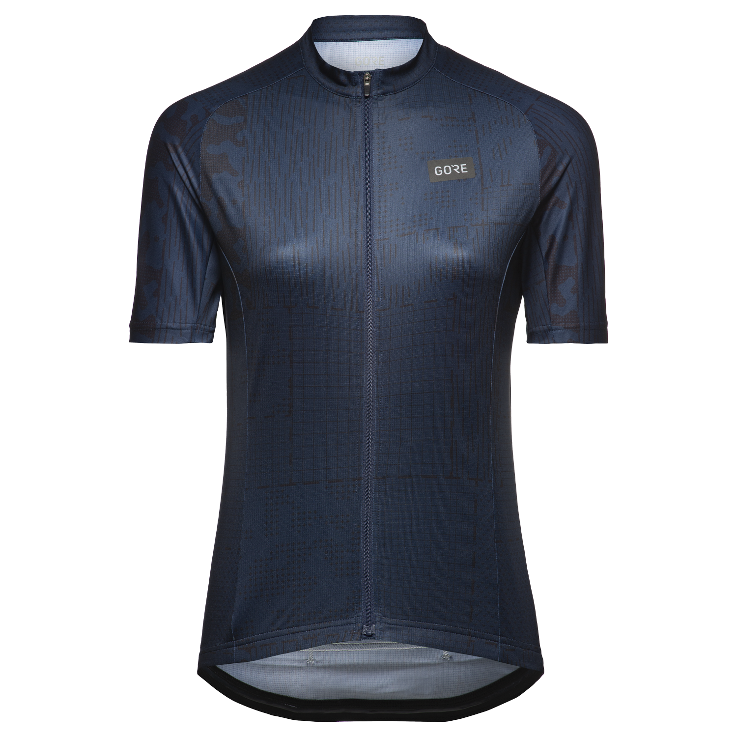GOREWEAR Patch Camo Cycling Jersey Women's in Orbit Blue/Black | XS (0-2) | Form fit