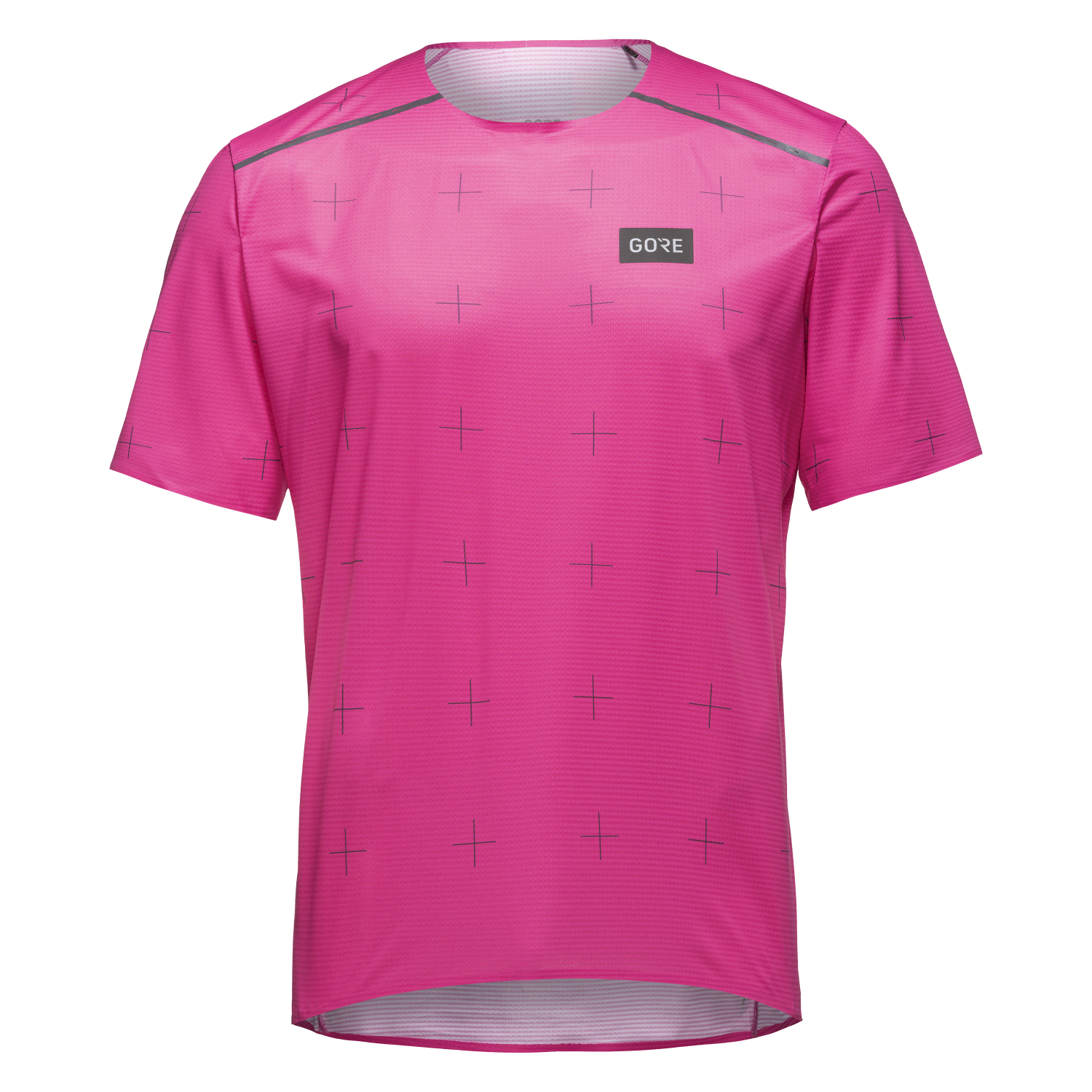 GOREWEAR Contest Daily Running Tee Men's in Process Pink | XL | Slim fit