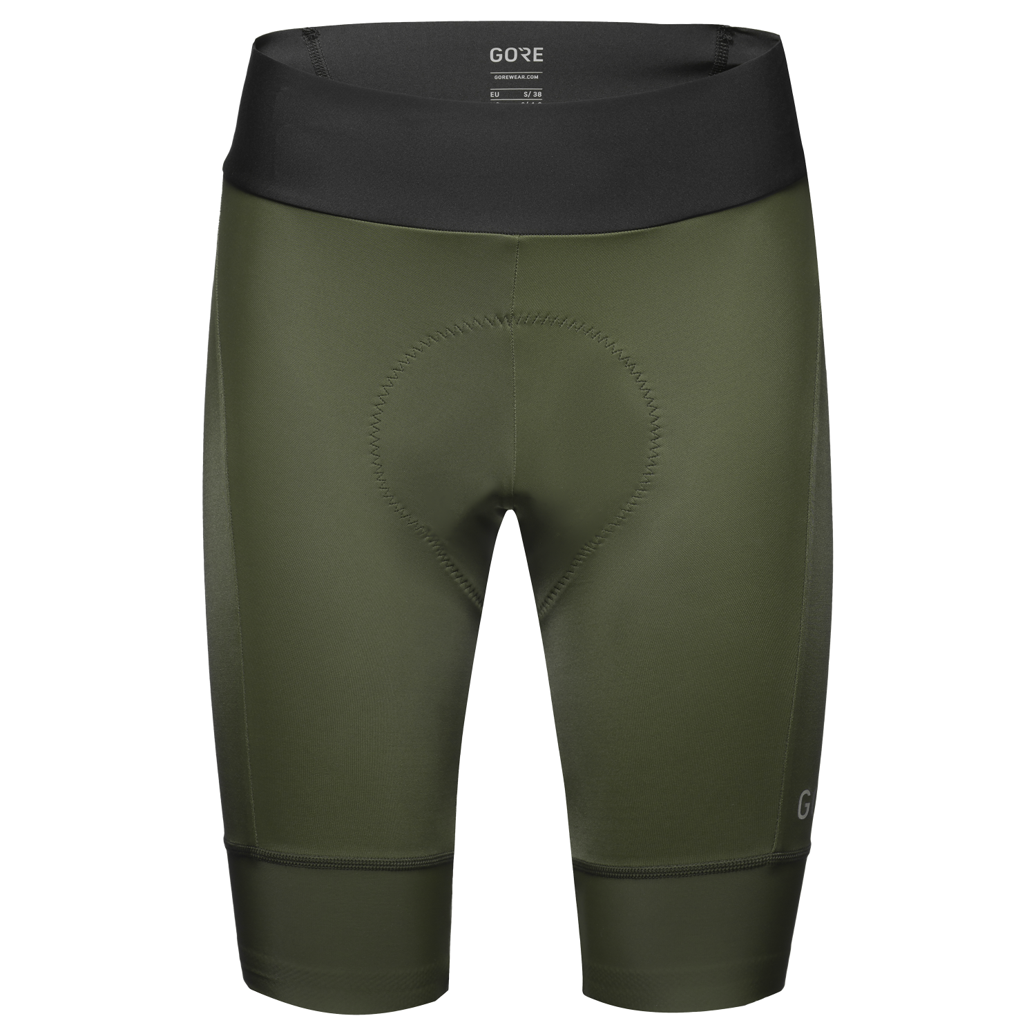 GOREWEAR Ardent Cycling Short Tights+ Women's in Utility Green | XS (0-2) | Form fit