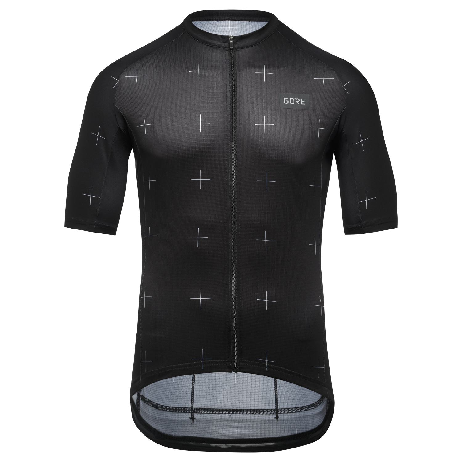 GOREWEAR Daily Cycling Jersey Men's in Black/White | XL | Form fit