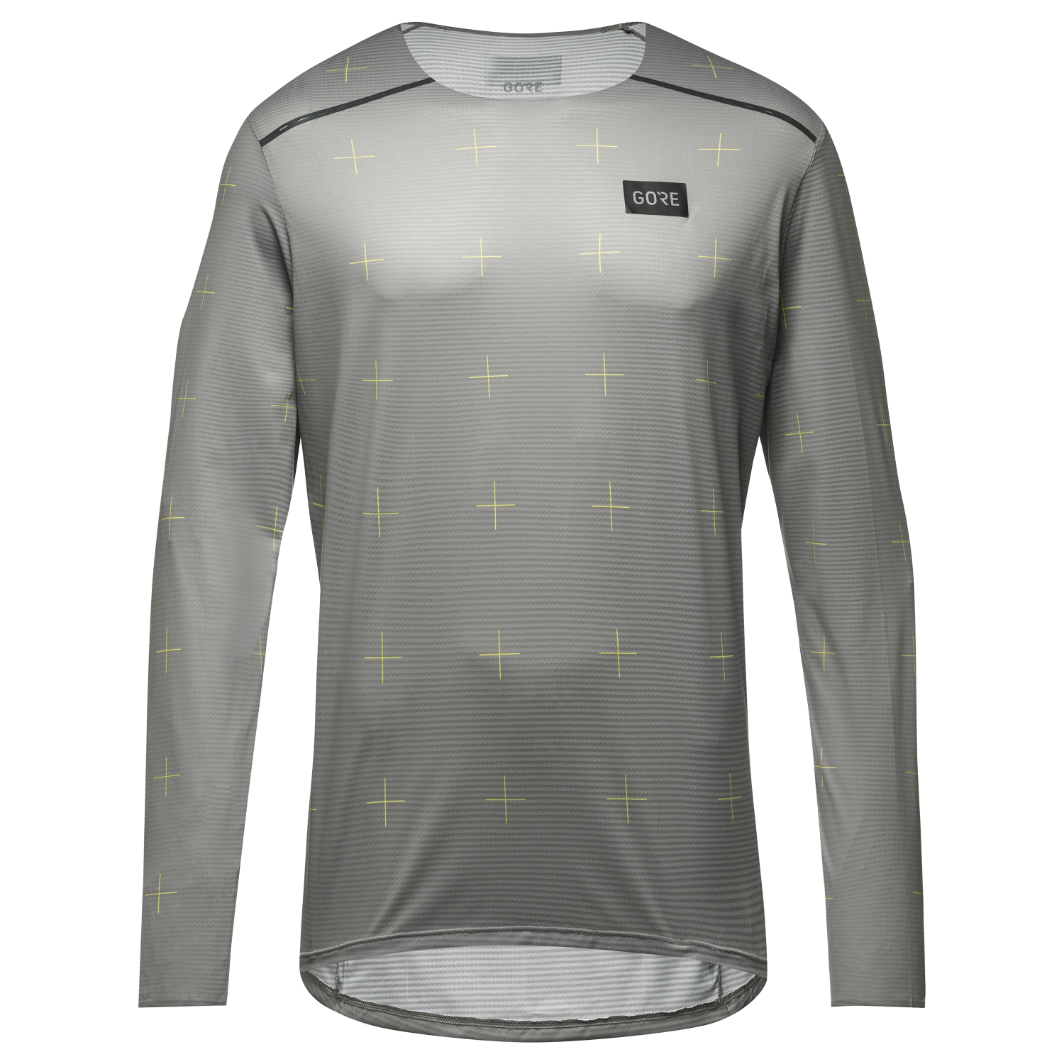 GOREWEAR Contest Long Sleeve Tee Men's in Lab Gray | XS | Slim fit