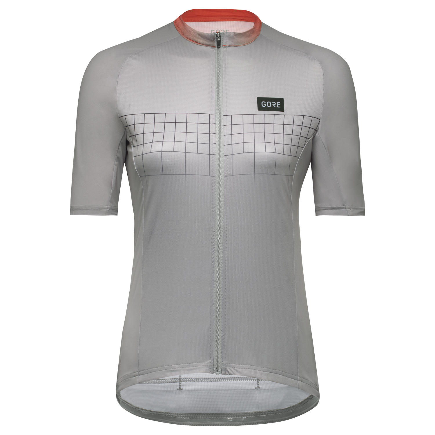 GOREWEAR Grid Fade Cycling Jersey 2.0 Women's in Lab Gray/Fireball | Small (4-6) | Slim fit