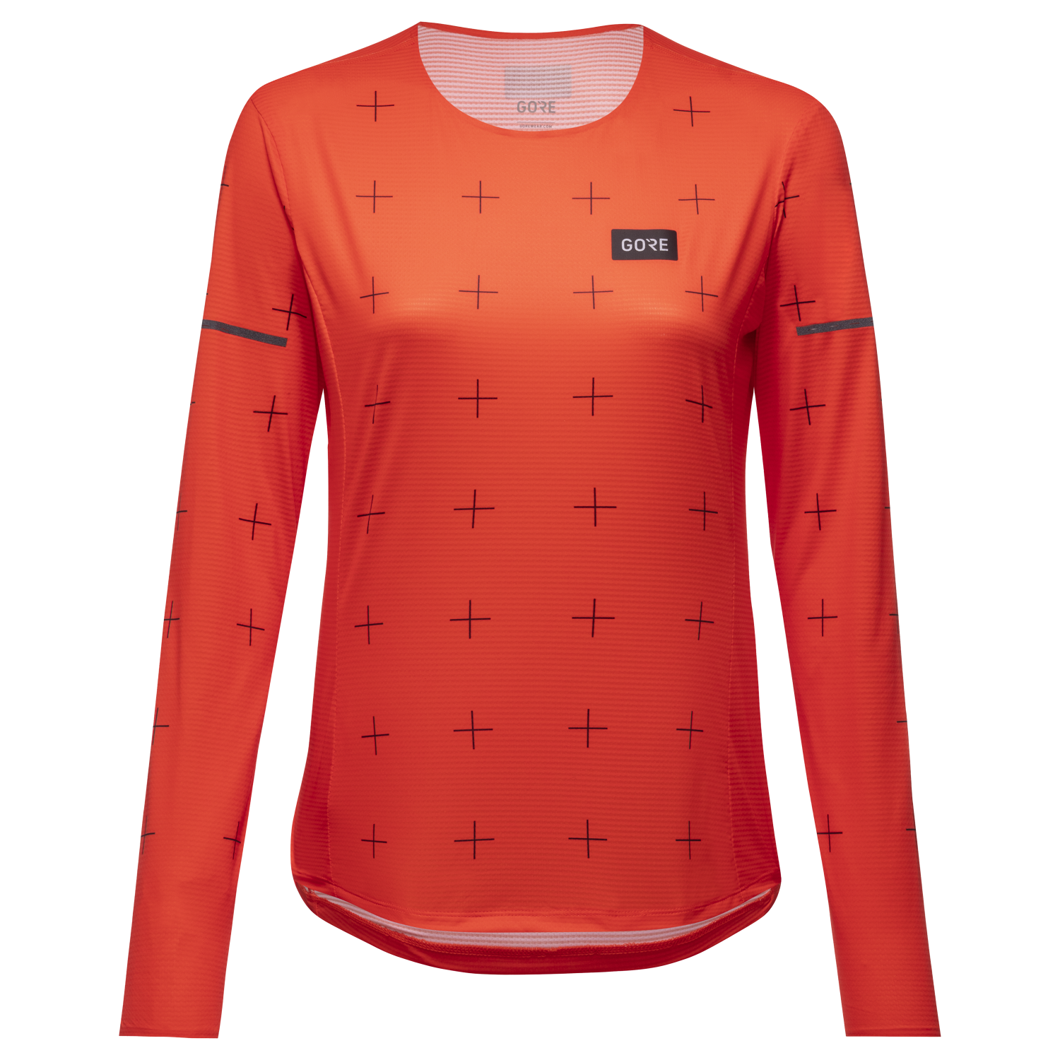 GOREWEAR Contest Long Sleeve Tee Women's in Fireball | 2XS | Slim fit