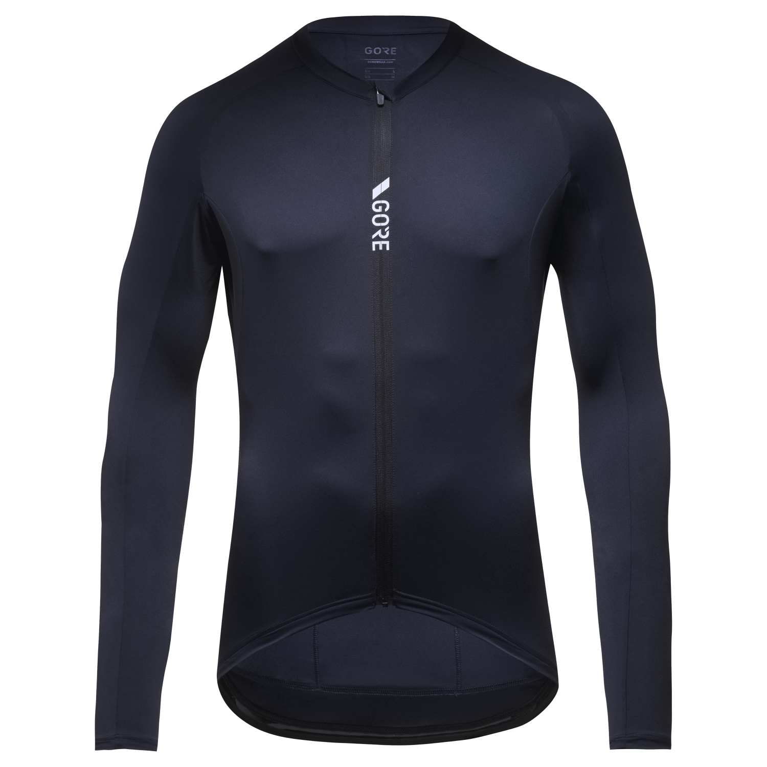 GOREWEAR Torrent Long Sleeve Cycling Jersey Men's in Orbit Blue | XL | Form fit