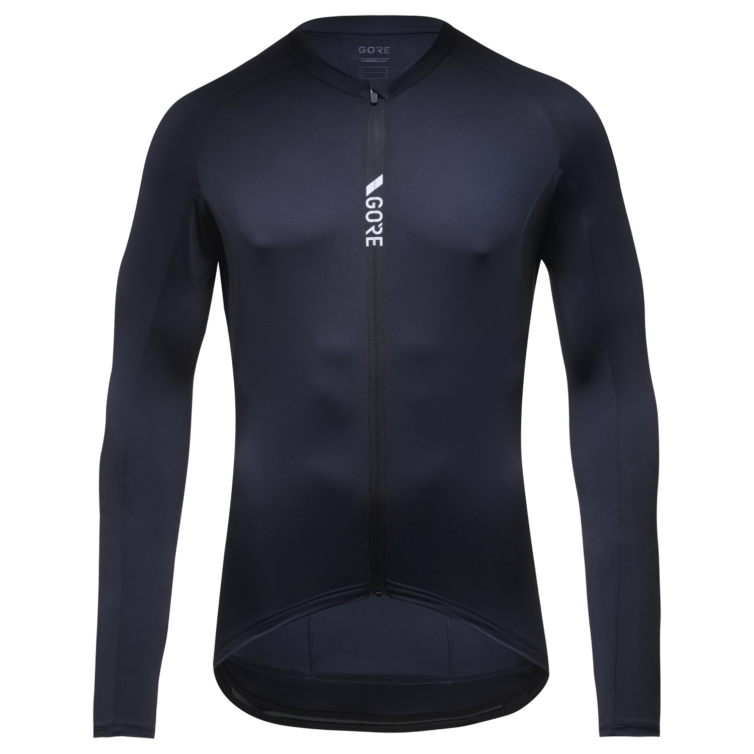 GOREWEAR Torrent Long Sleeve Cycling Jersey Men's in Orbit Blue | Medium | Form fit
