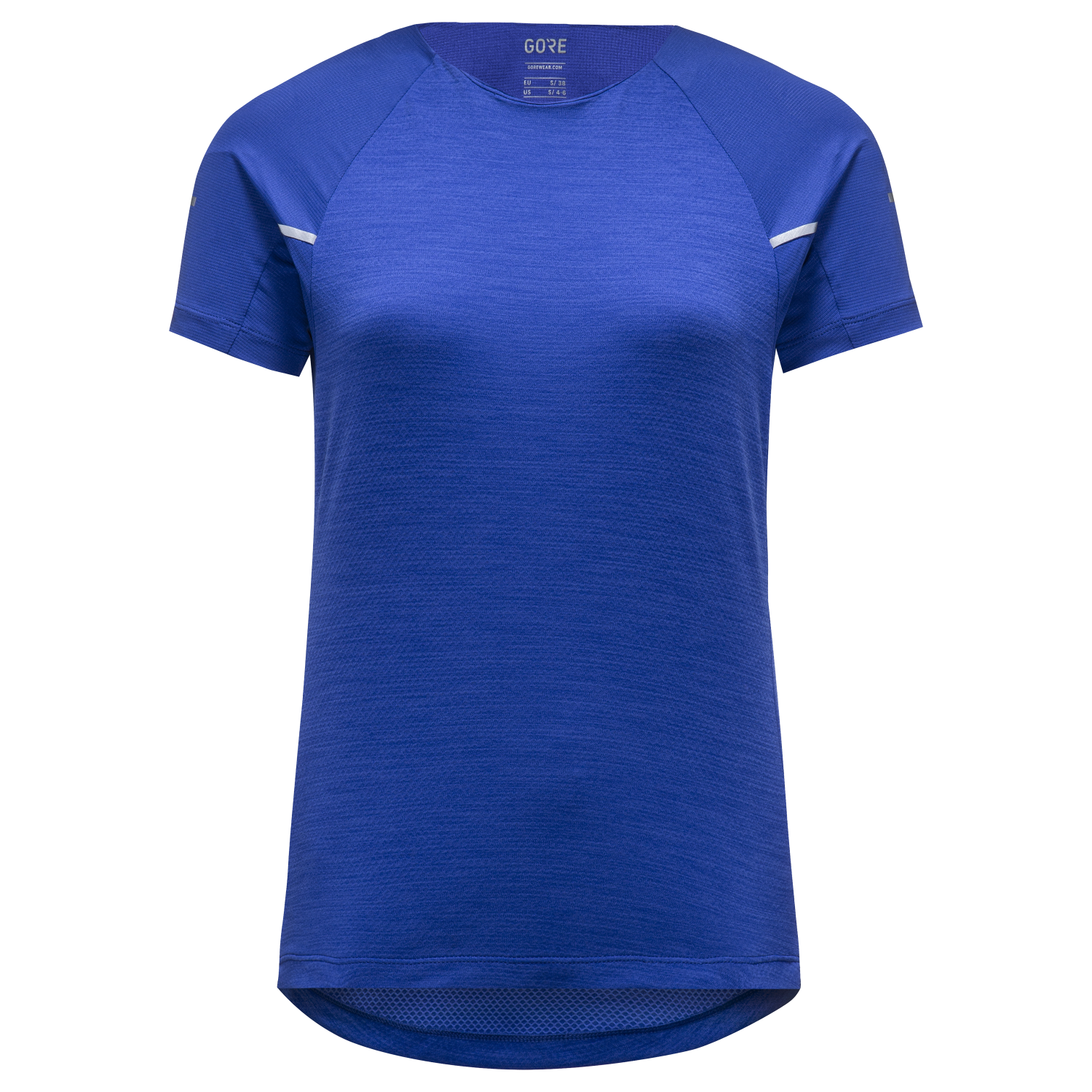 GOREWEAR Vivid Running Shirt Women's in Ultramarine Blue | Large (12-14) | Slim fit