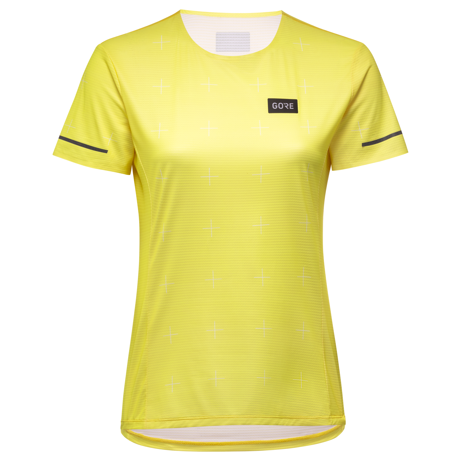 GOREWEAR Contest Daily Running Tee Women's in Washed Neon Yellow | 2XS | Slim fit