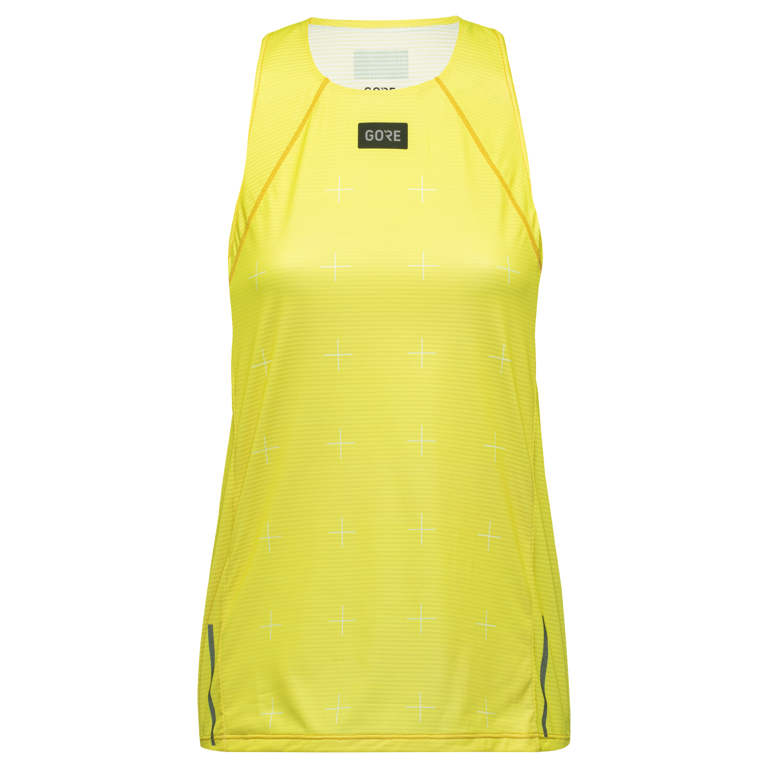 GOREWEAR Contest Daily Running Singlet Women's in Washed Neon Yellow | 2XS | Slim fit