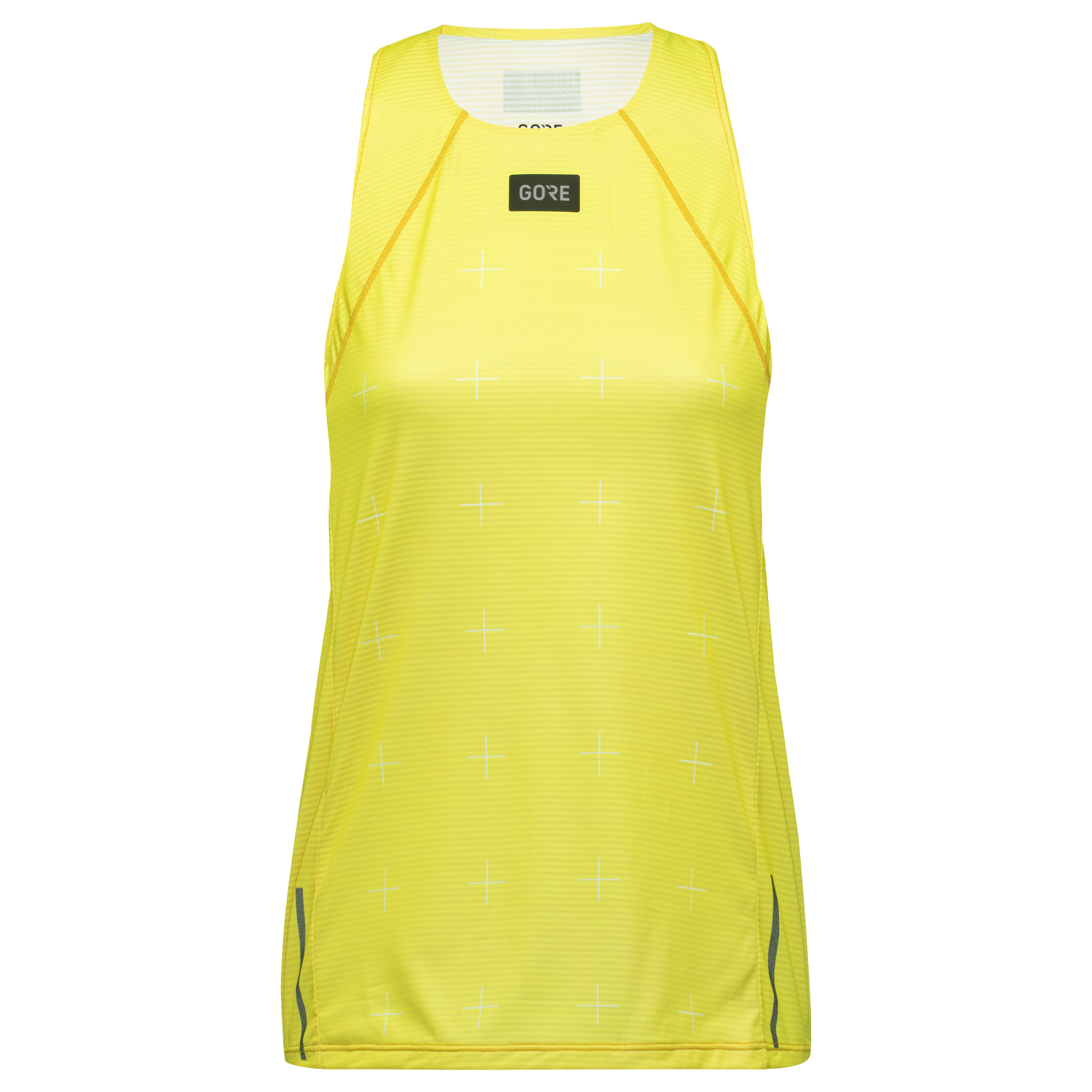 GOREWEAR Contest Daily Running Singlet Women's in Washed Neon Yellow | XS (0-2) | Slim fit