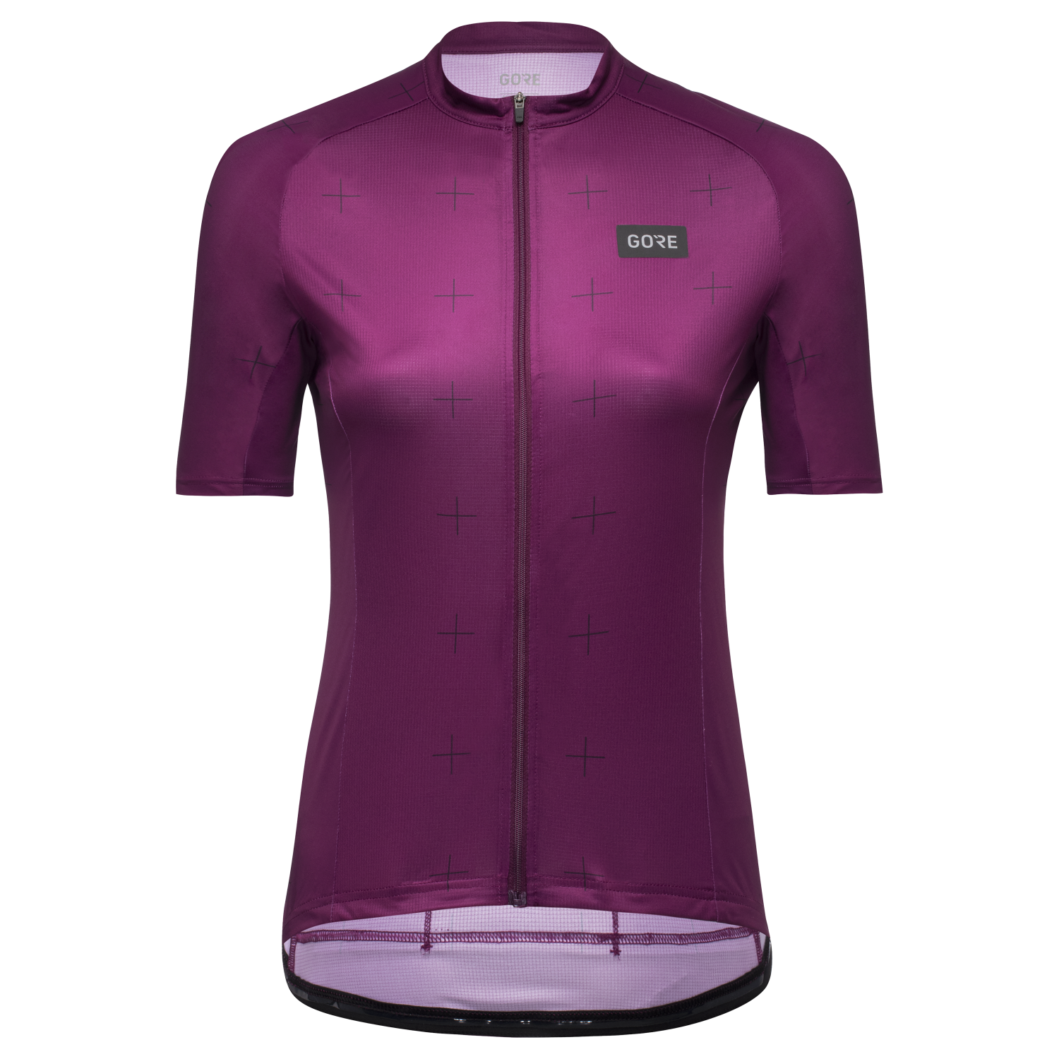 GOREWEAR Daily Cycling Jersey Women's in Process Purple/Black | Large (12-14) | Form fit