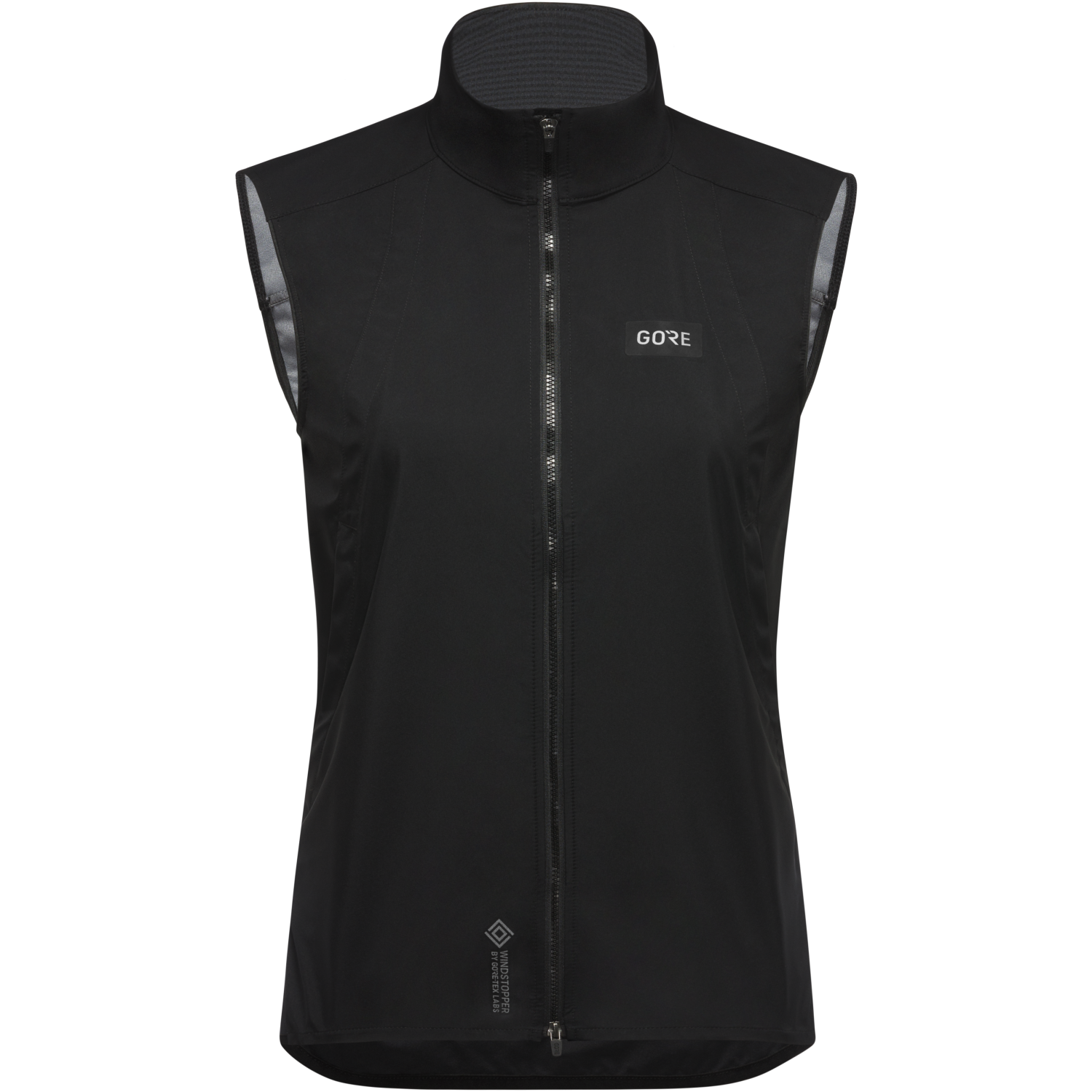 Gore-Tex Windstopper Field Down Vest - Black | UP THERE