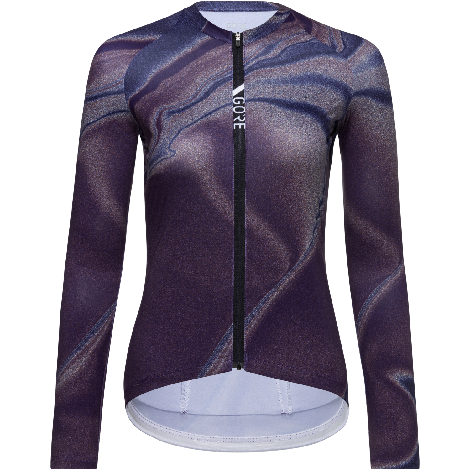 GOREWEAR Torrent Long Sleeve Cycling Jersey Women's in Process Purple/Ultramarine | Medium (8-10) | Form fit