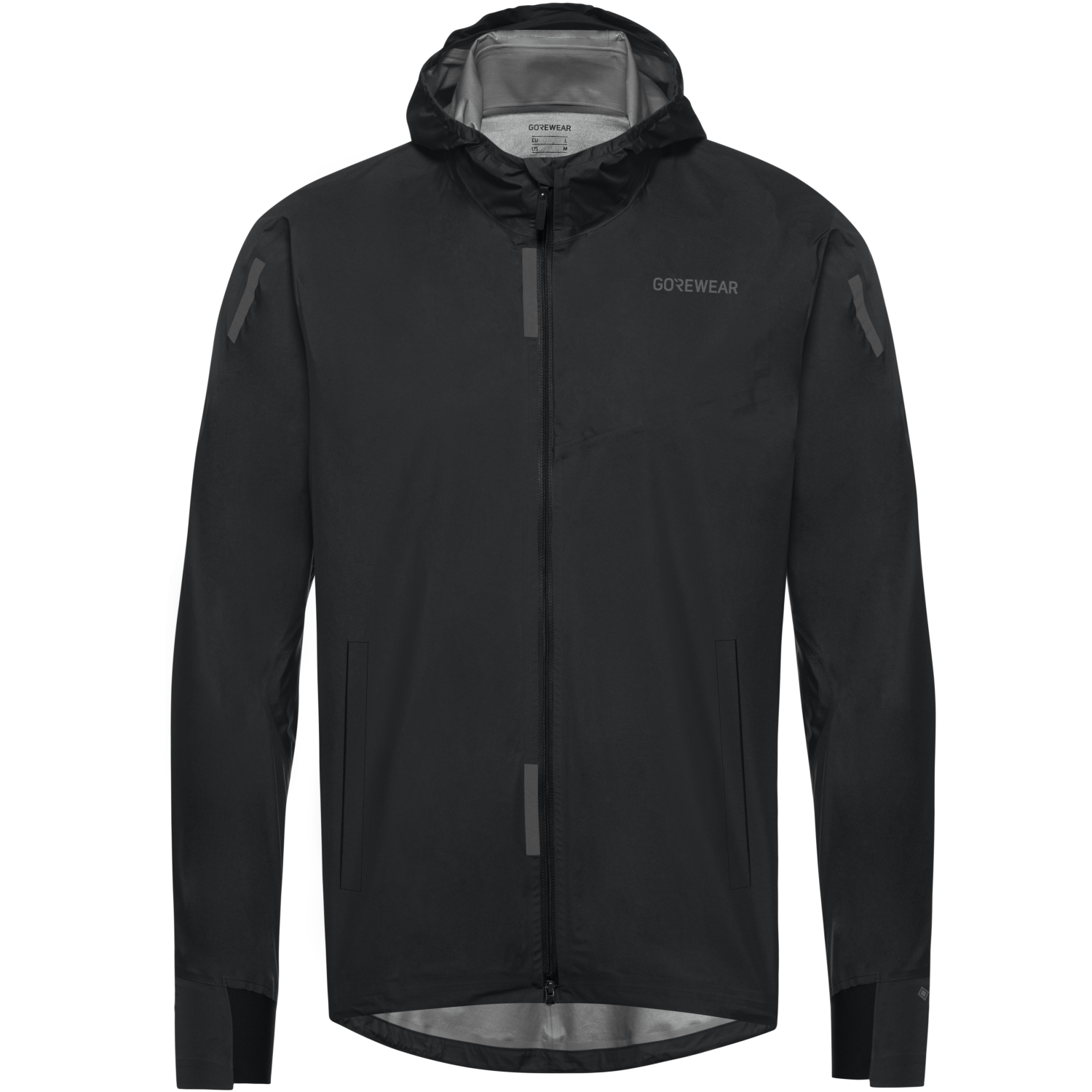 GOREWEAR Concurve GORE-TEX Running Jacket Men's in Black | XL | Slim fit | Waterproof