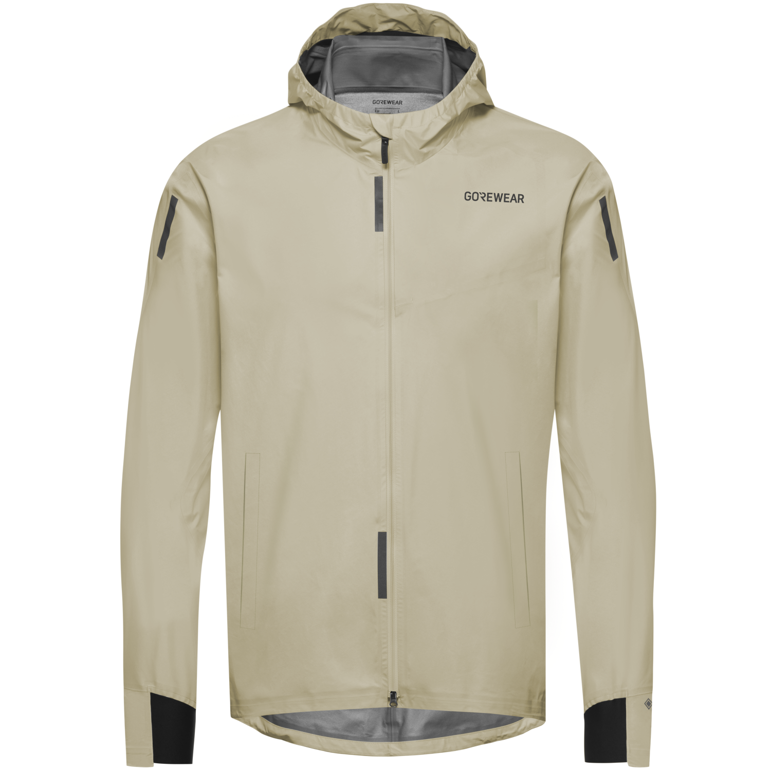 GOREWEAR CONCURVE GORE-TEX Running Jacket Men's in Tech Beige | XS | Slim fit | Waterproof