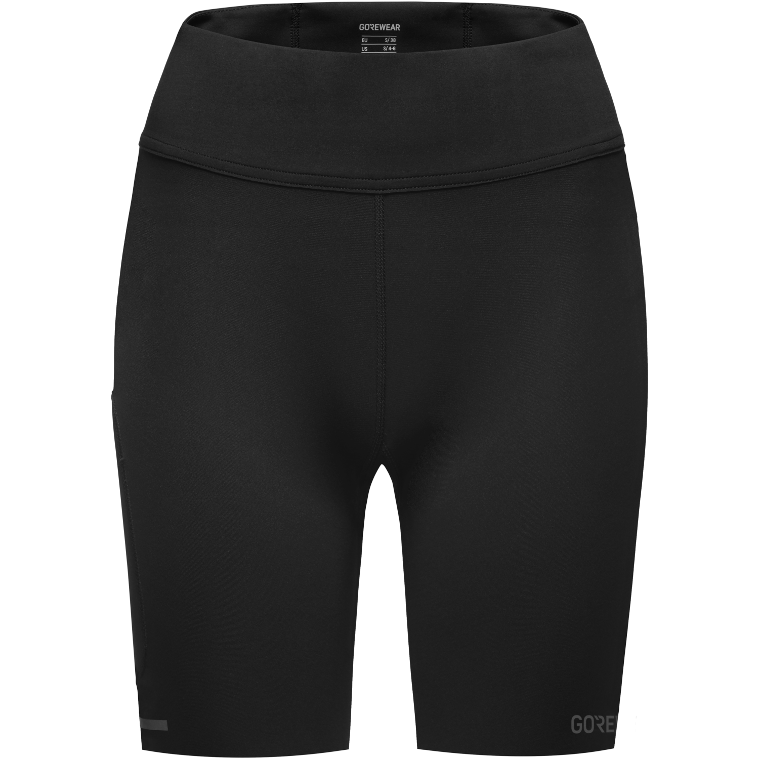 GOREWEAR CONCURVE Short Running Tights Women's in Black | 2XS | Form fit