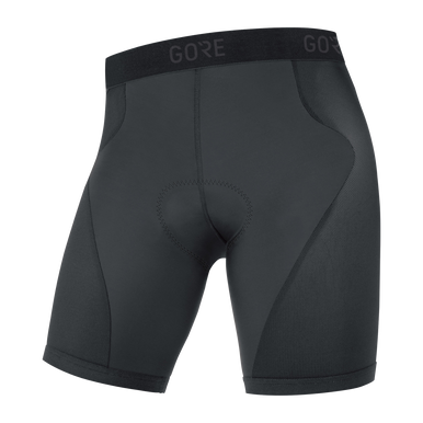 GOREWEAR Men's C3 Liner Cycling Short Tights+ in Black | XS | Form fit