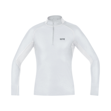 GOREWEAR M WINDSTOPPER(R) Base Layer Thermo Turtleneck Men's in Light Grey/White | XS | Slim fit