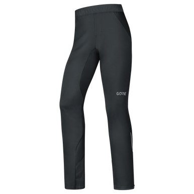 GOREWEAR Men's C5 WINDSTOPPER(R) Trail Cycling Pants in Black | XS | Slim fit | Windproof