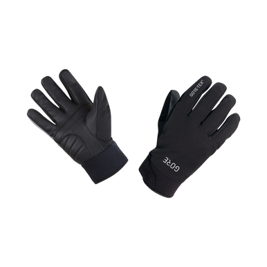 GOREWEAR C5 GORE-TEX Thermo Gloves in Neon Yellow/Black | XS | Waterproof