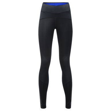 GOREWEAR R5 WINDSTOPPER(R) Running Tights Women's in Black/Neon Yellow | XL (16-18) | Form fit | Windproof