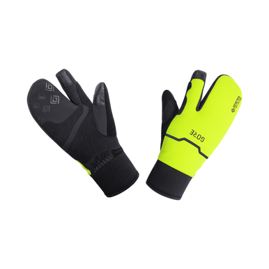 GOREWEAR WINDSTOPPER(R) Thermo Split Gloves in Black | XS | Windproof