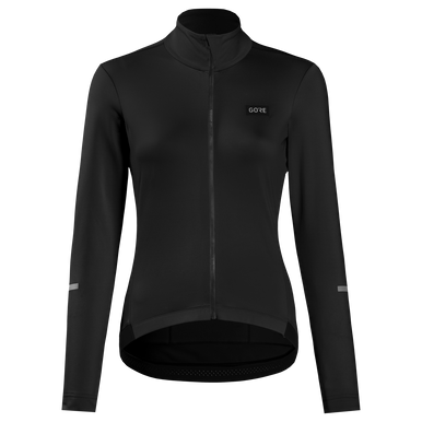 GOREWEAR Progress Thermo Cycling Jersey Women's in Neon Yellow | XS (0-2) | Form fit