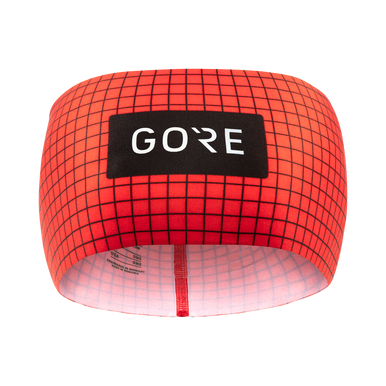 GOREWEAR Grid Headband in Neon Yellow/Black