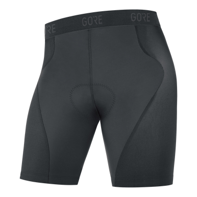 GOREWEAR Men's C5 Liner Cycling Short Tights+ in Black | XS | Form fit
