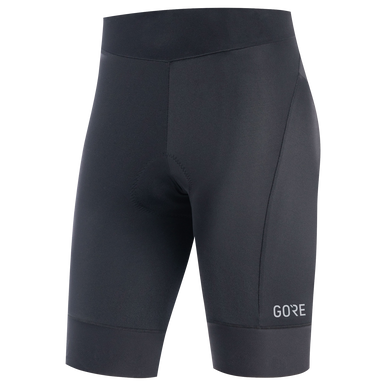 GOREWEAR C3 Women's Cycling Short Tights+ in Black | XL (16-18) | Form fit