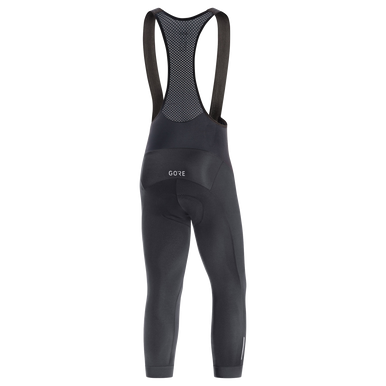 GOREWEAR Men's C3 3/4 Cycling Bib Tights+ in Black | XS | Form fit