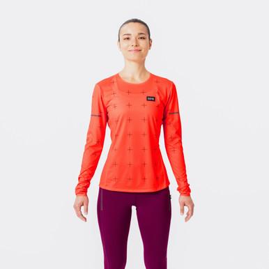 GOREWEAR Impulse 3/4 Running Tights Women's in Black | 2XS | Form fit