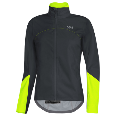 GOREWEAR C5 Women's GORE-TEX Active Cycling Jacket in Lumi Orange/Black | 2XS | Slim fit | Waterproof