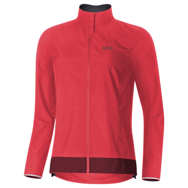 GOREWEAR C3 Women's WINDSTOPPER(R) Classic Cycling Jacket in Terra Grey/Black | 2XS | Slim fit | Windproof
