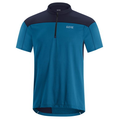 GOREWEAR Men's C3 Zip Cycling Jersey in Terra Grey/Black | XS | Regular fit