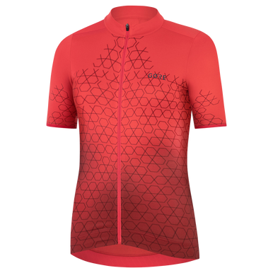 GOREWEAR Curve Cycling Jersey Women's in Hibiscus Pink | 2XS | Form fit