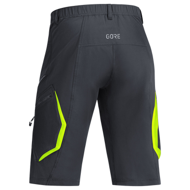 GOREWEAR Men's C3 Trail Cycling Shorts in Black | XS | Regular fit