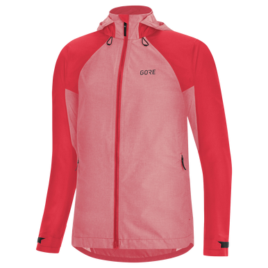 Gore Wear Women's C5 GTX Trail Hooded Jacket - Hibiscus Pink