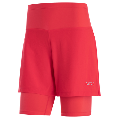 GOREWEAR R5 Women's 2in1 Running Shorts in Process Purple | XL (16-18) | Slim fit