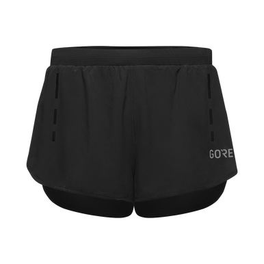 GOREWEAR Split Running Shorts Men's in Black | XS | Slim fit