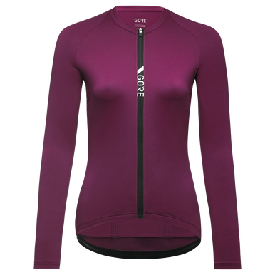 GOREWEAR Torrent Long Sleeve Cycling Jersey Women's in Process Purple/Ultramarine | Medium (8-10) | Form fit