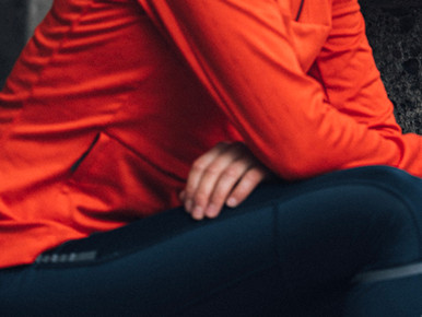 GOREWEAR Everyday Running Thermo 1/4-Zip Women's in Utility Green | 2XS | Regular fit