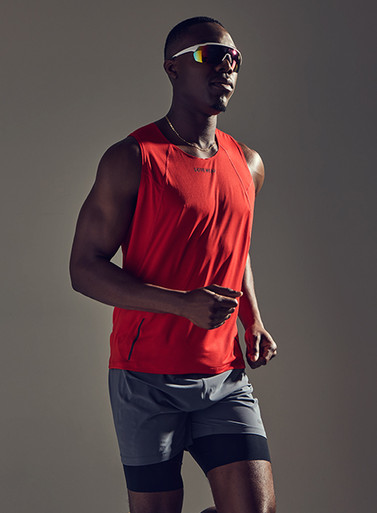 GOREWEAR Contest 2.0 Running Singlet Men's in Engine Green | Medium | Slim fit