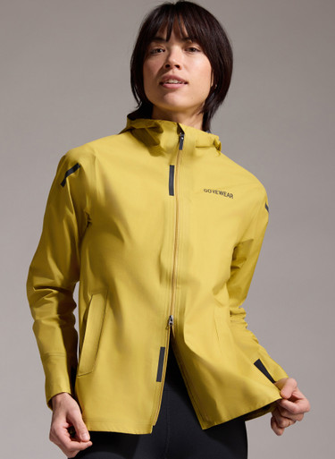 GOREWEAR CONCURVE GORE-TEX Running Jacket Women's in Engine Green | XL (16-18) | Slim fit | Waterproof