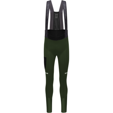 GOREWEAR SPINSHIFT Thermo Cycling Bib Tights+ Men's in Black/Neon Yellow | 2XL | Form fit