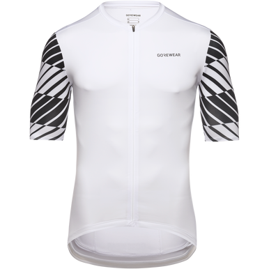 GOREWEAR SWIFTRIDE Optical Cycling Jersey Men's in Utility Red/Lab Red | Small | Form fit